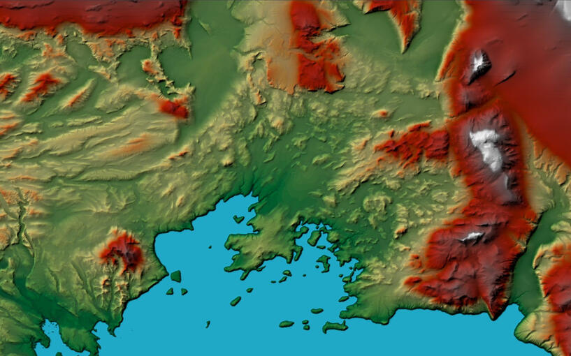 Incredibly realistic fantasy topography!